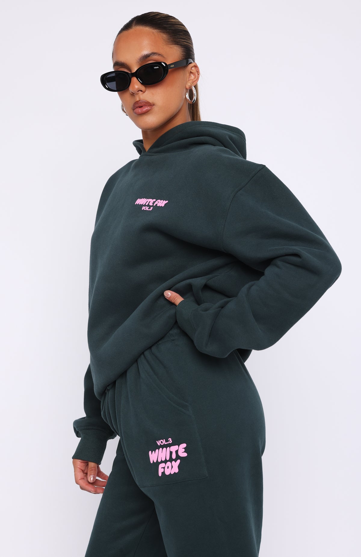 Offstage Hoodie Pine | White Fox Boutique US