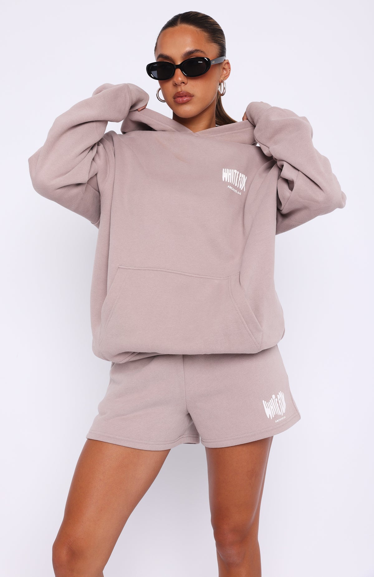 Archive 6.0 Oversized Hoodie Cinnamon | White Fox Boutique US