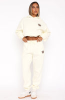 With Love Always Sweatpants Cream
