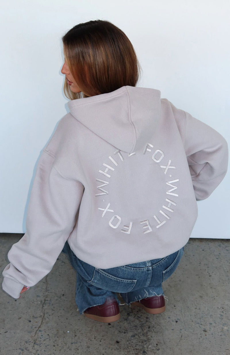 Stay Lifted Oversized Hoodie Moon