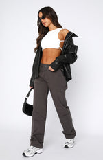 Out To Play Pants Charcoal
