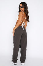 Out To Play Pants Charcoal
