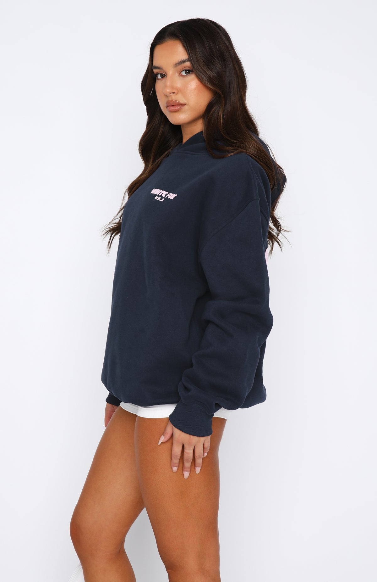 Limited Edition Offstage Hoodie Sapphire | White Fox Boutique US