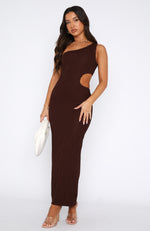 A Gift To Me Maxi Dress Chocolate