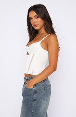Whatever You Like Bustier White