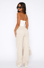 The Things You Are Linen Pants Oat