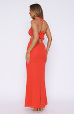 Find Your Paradise Maxi Dress Chilli