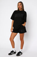 Decade Classics Varsity Lounge Shorts Black