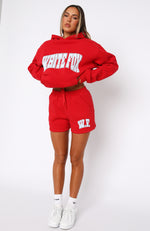 Decade Classics Varsity Lounge Shorts Red