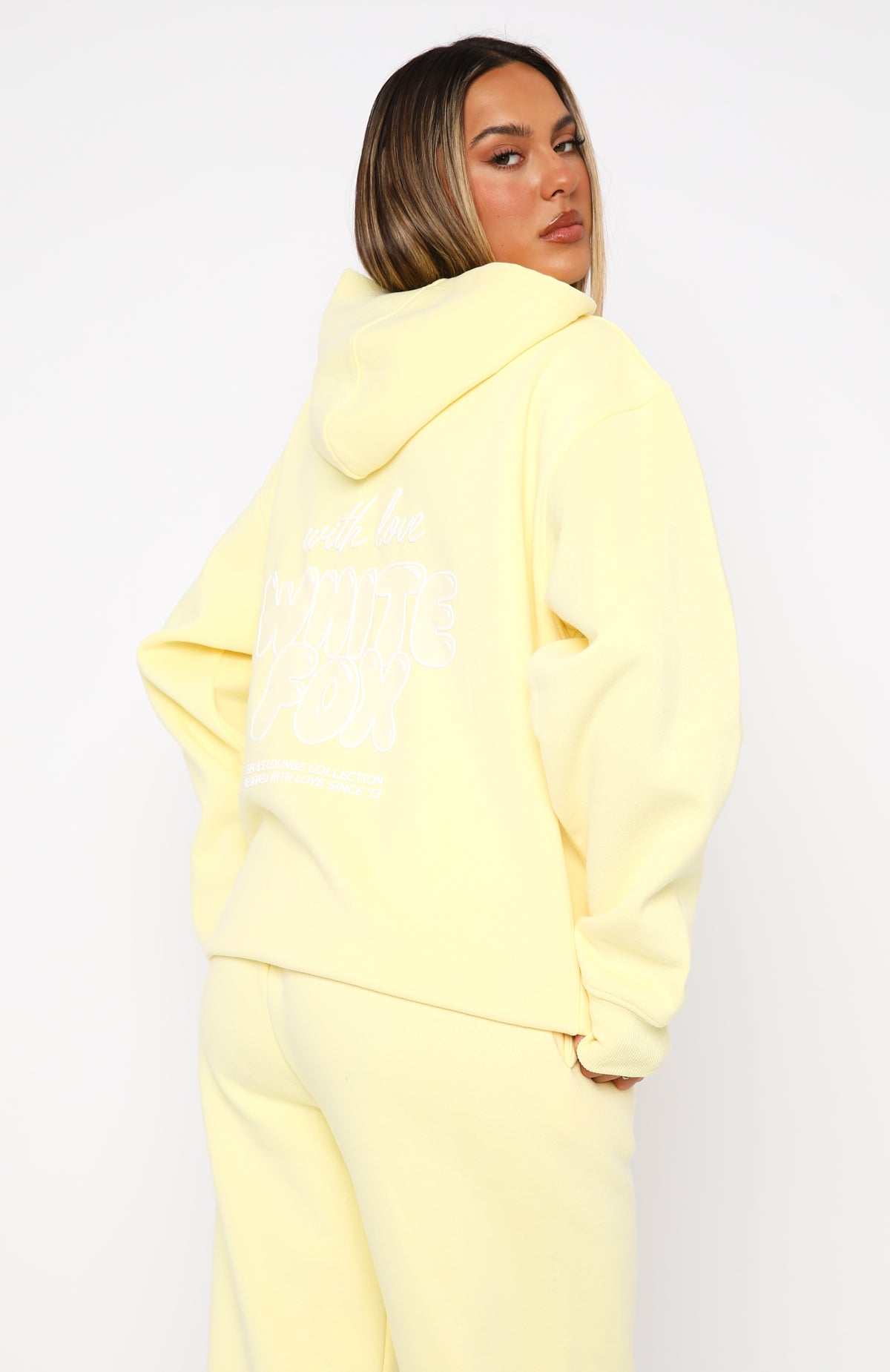 oversized yellow hoodie dress Today's Outfit Hoodie Dress Awidy