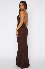 Lust For Life Maxi Dress Chocolate