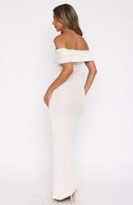 Unwritten Chapters Maxi Dress Off White