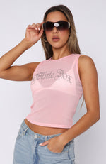 Won't Be You Tank Baby Pink