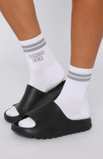 New Trend Socks White/Light Grey