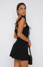 Summer Crush Mini Dress Black