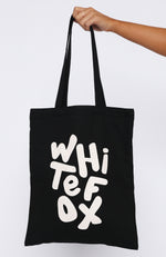 New Standard Tote Bag Black/White