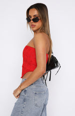 Midnight Dreams Bustier Red