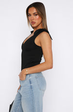 All I Think About Is You Bodysuit Black