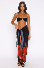 Seaforth Sarong Noir Bloom