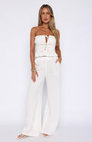 Secret Society Pants White