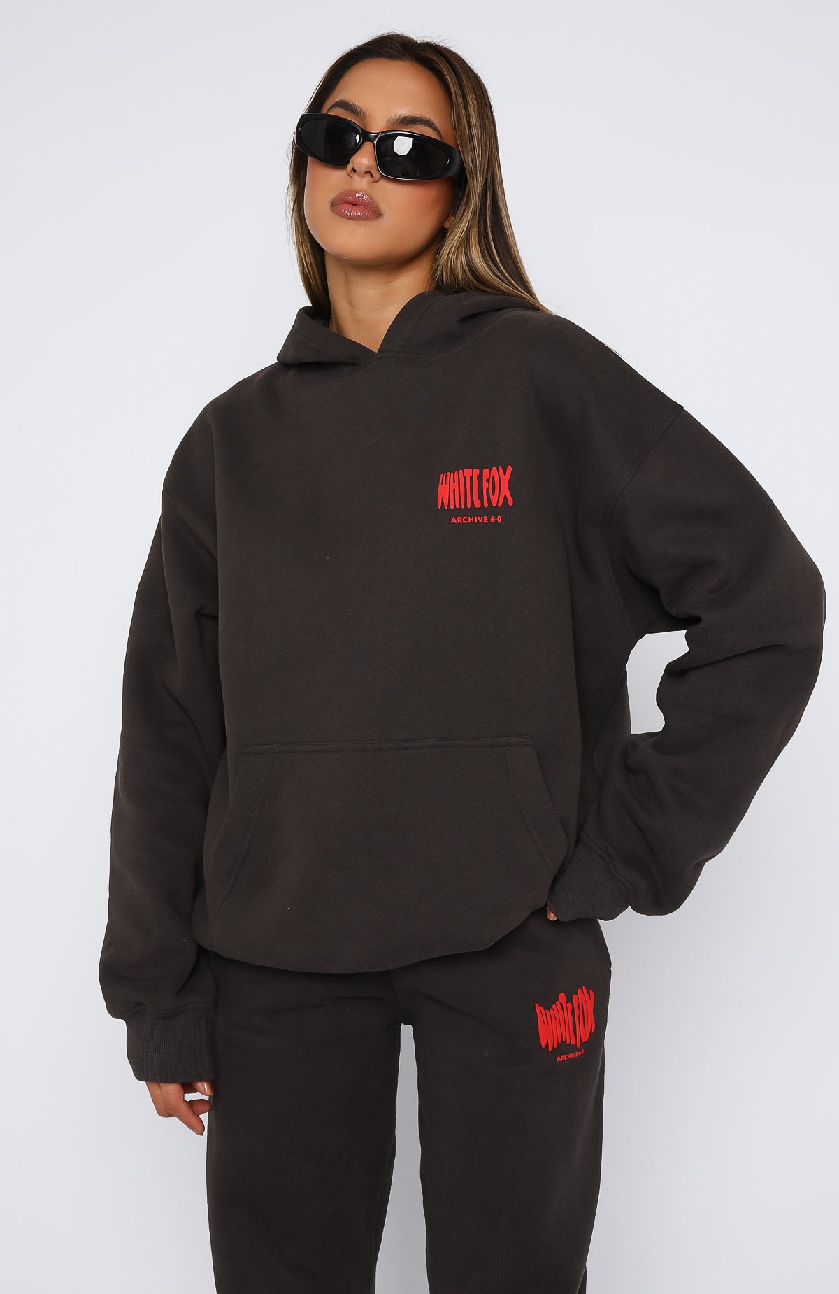 Archive 6.0 Oversized Hoodie Lava | White Fox Boutique US
