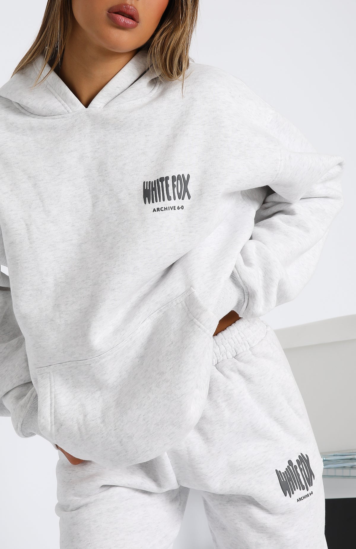 Archive 6.0 Oversized Hoodie Haze | White Fox Boutique US