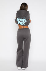 With Love For You Wide Leg Sweatpants Volcanic