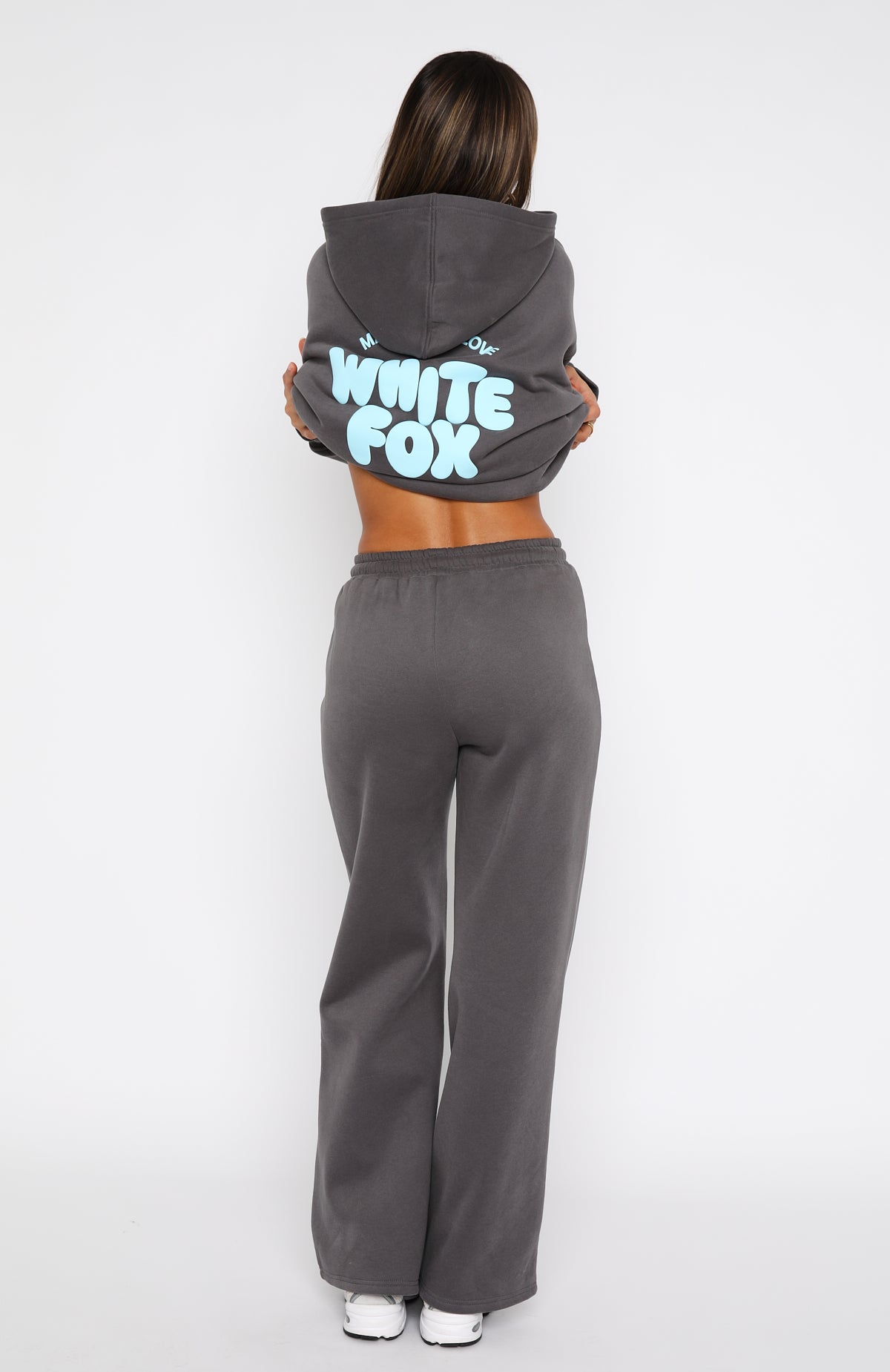 With Love For You Wide Leg Sweatpants Volcanic | White Fox Boutique US