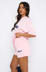 Offstage Lounge Shorts Posy Pink