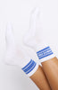 Count On It Socks White/Blue