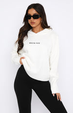 It's Cool Knit Hoodie White