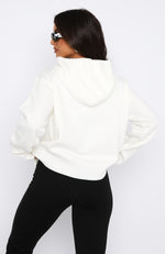 It's Cool Knit Hoodie White