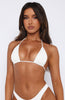 Summer Lovin Bikini Top White