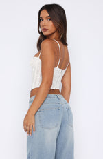 Rock This Party Bustier Off White