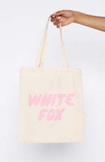 Main Moment Tote Bag Cream/Pink