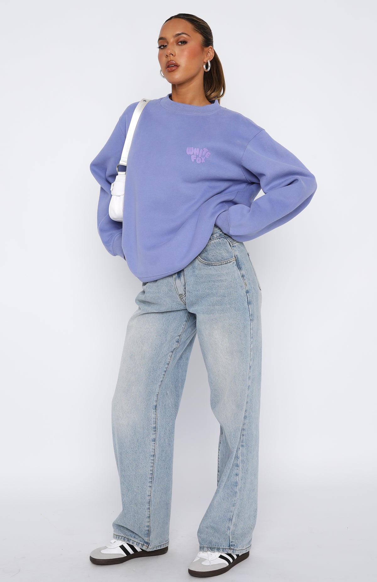 You're Always Right Oversized Sweater Grape | White Fox Boutique US