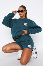 Look For Me Oversized Sweater Teal