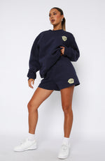 Look For Me Lounge Shorts Navy