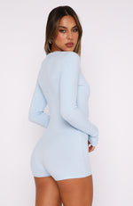 Dream With You Pyjama Onesie Baby Blue