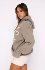 Bring You Around Oversized Hoodie Fawn
