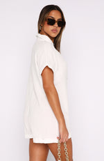 Higher Power Playsuit White