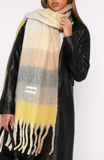 Winter Warmth Oversized Scarf Moss