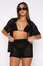 Not Letting Go Shorts Black
