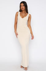 High Attraction Maxi Dress Stone