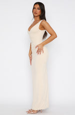 High Attraction Maxi Dress Stone