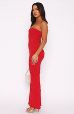 Love You For Life Maxi Dress Red