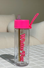 Quench Your Thirst Water Bottle Hot Pink