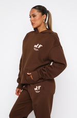 The New Standard Oversized Hoodie Chocolate