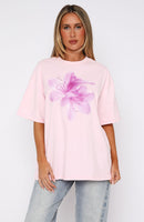 Power Of Possibility Oversized Tee Baby Pink