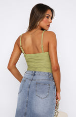 Higher Love Bodysuit Matcha